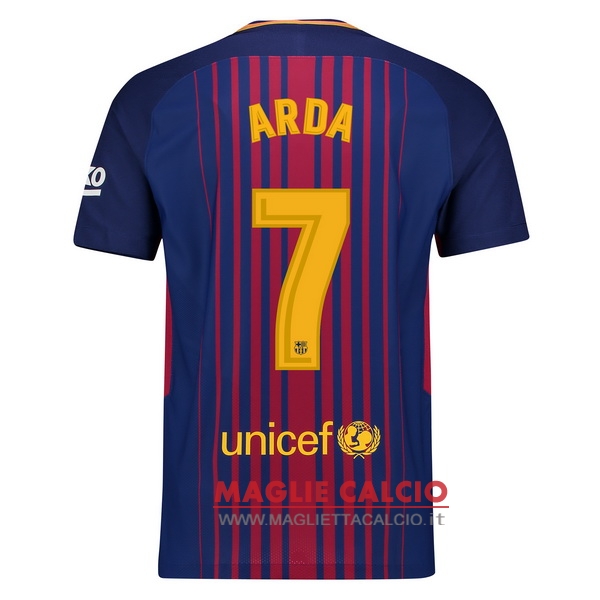 nuova maglietta barcellona 2017-2018 arda 7 prima